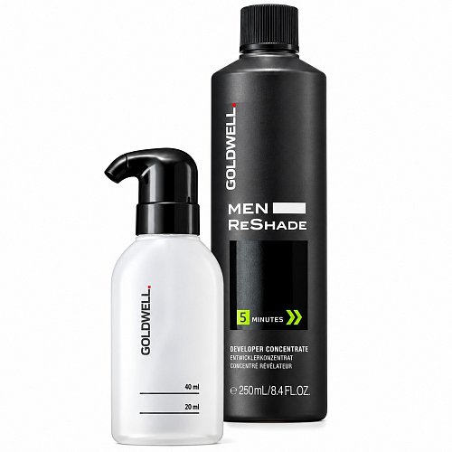Лосьон-концентрат+ аппликатор 250 мл. Goldwell Men ReShade Developer Concentrate